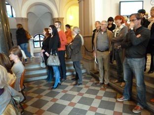 Vernissage im Foyer des Rathauses Wiesbaden